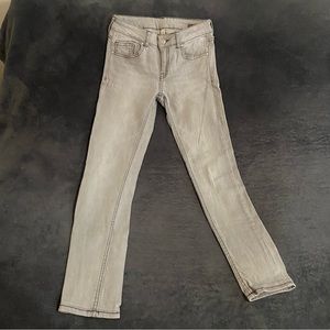 Mango Slim Alice Jeans Light Grey Size 2